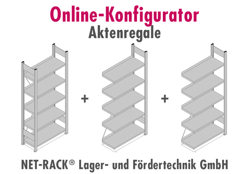 Online-Konfigurator Aktenregale, Archivregale